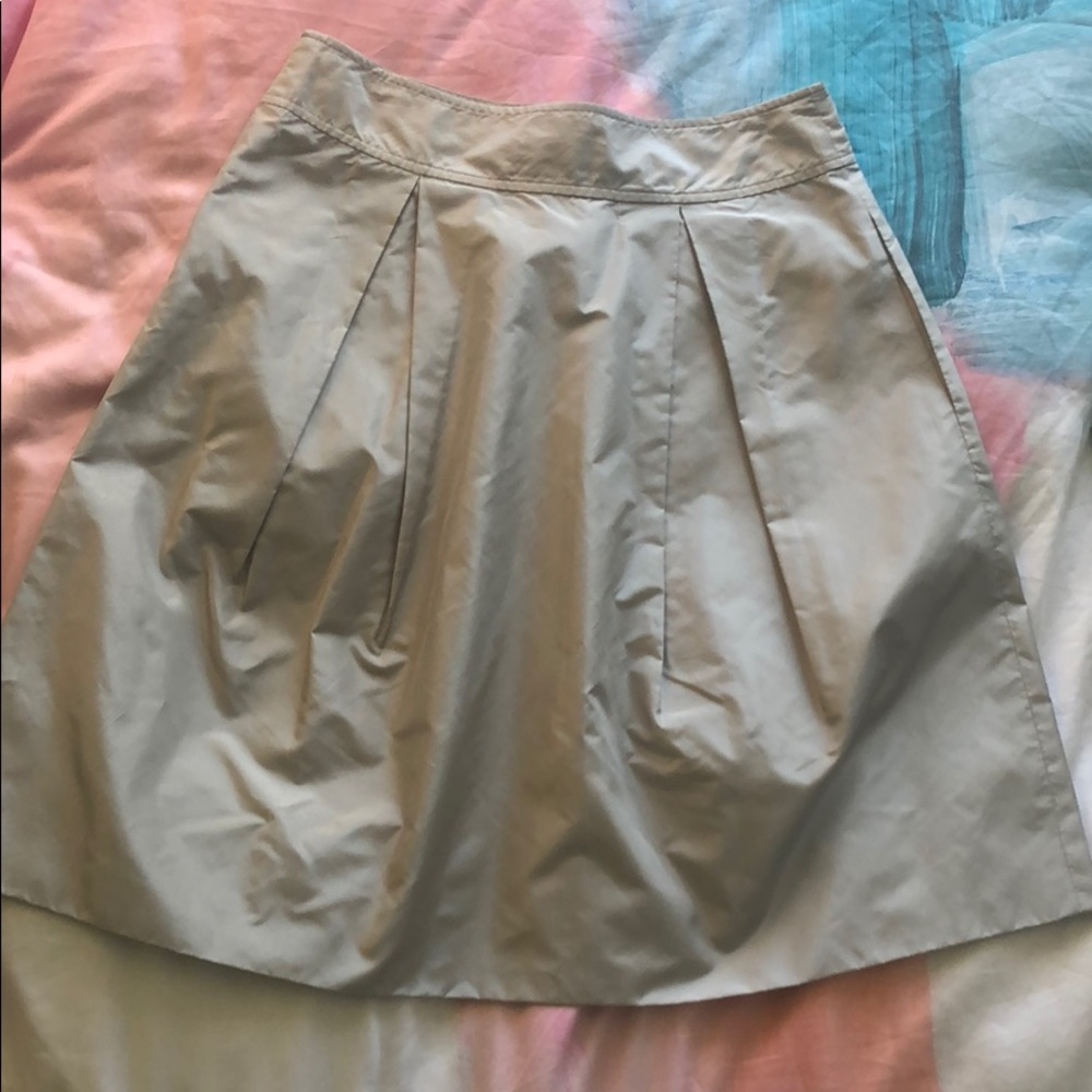 Martin+OSA sz 2 silk skirt with side pockets